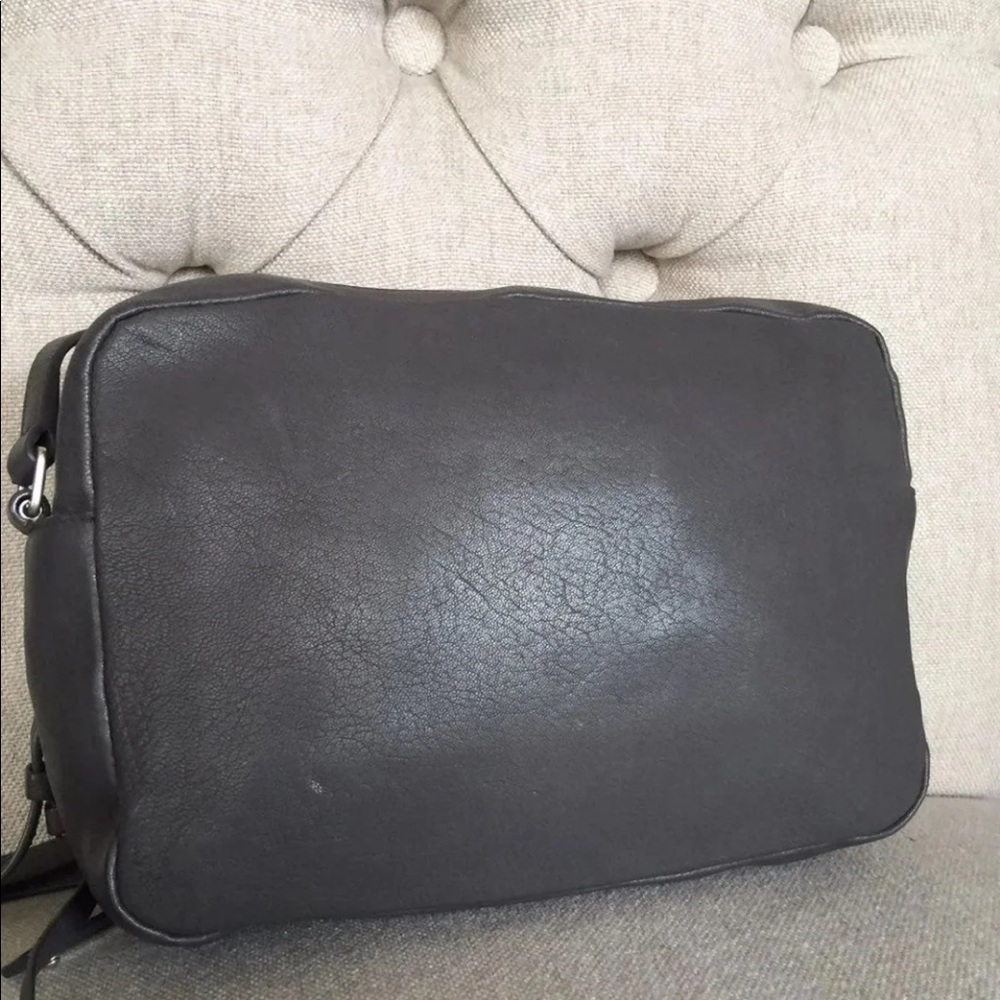SAINT LAURENT Small Mono Leather Camera Bag - Picture 2 of 10
